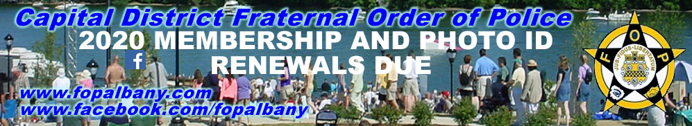 The Capital District Fraternal Order of Police Lodge 14 of the New York State Fraternal Order of Police is located in Albany, New York